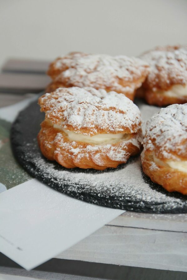Choux à la crème trilogie
